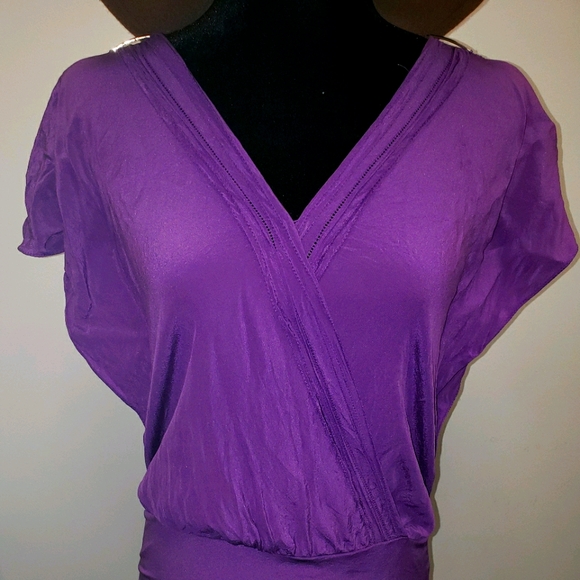 White House Black Market Tops - White House Black Market silk blouse